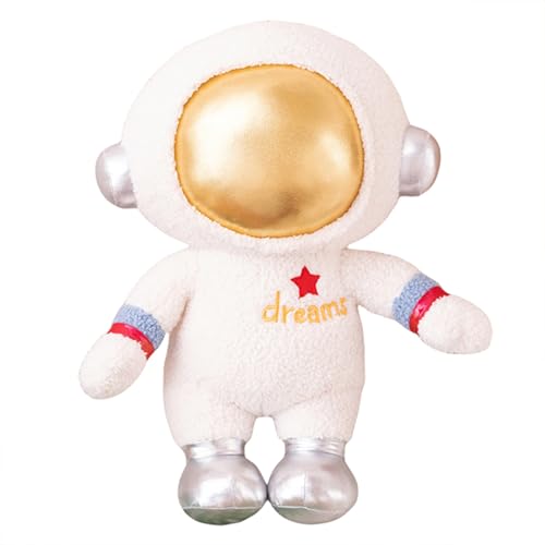 Ueiwffzo Plüschtier Astronaut Kawaii Kuscheltier, Rakete Flugzeug Plüschtier, Weltraum Raumschiff Stofftiere für Kinderzimmer Babyzimmer Jungen (Astronaut 32 cm) von Ueiwffzo