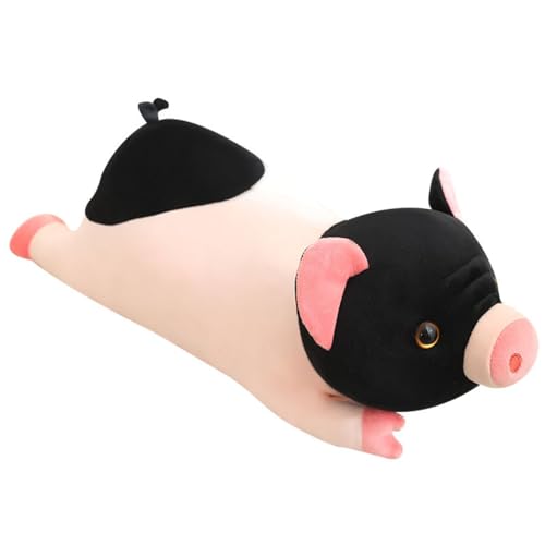 Ueiwffzo Plüschtier Schwein, Weich Kuscheltier Plüschpuppe, Cute Schwein Plüsch Spielzeug Wurfkissen Puppe Plüschtier Stofftier Kuschelkissen Plüsch Spielzeug Geschenke Für Jungen Mädchen (30cm) von Ueiwffzo