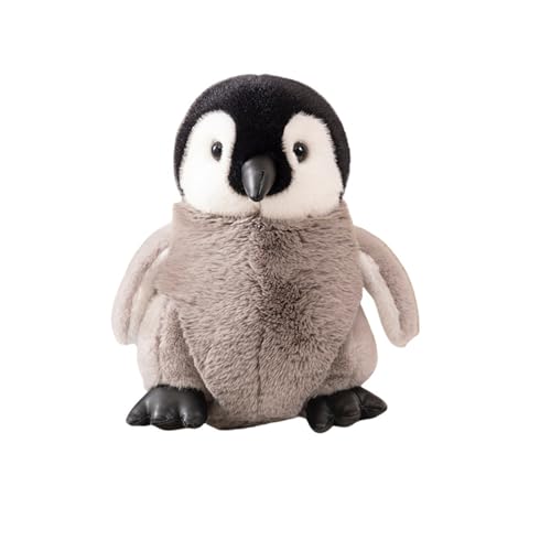 Ueiwffzo Plüschtier Stofftier Pinguin Kuscheltier Cartoon Kissen, Plüschpuppen Pinguin Kuscheltier Tier Kissen Geschenk Für Kinder/Erwachsene (20cm) von Ueiwffzo