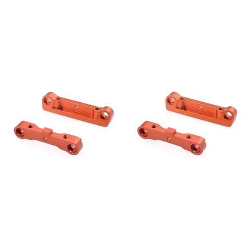 Uhidka 2X 8045 Hintere Untere Aufhängungs Halterung für 1/8 9116 9020 9072 08421 08423 08425 08427 Rc Auto Teile, Orange von Uhidka