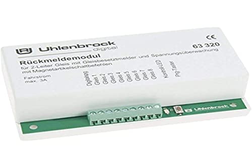 Uhlenbrock 63320 Rueckmeldemodul fuer 2-Leiter Gleis von Uhlenbrock