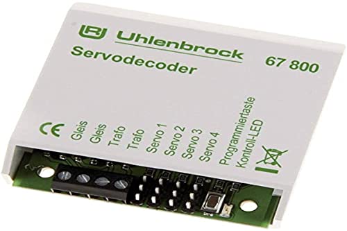 Uhlenbrock 67800 Servodecoder Baustein, ohne Kabel, ohne Stecker von Uhlenbrock