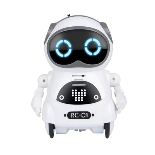 Roboterspielzeug für Kinder, intelligenter sprechender Roboter für Kinder, intelligenter Roboter mit Sprachsteuerung, Lern- und Lernspielzeug, interaktiver Dialog, elektrischer Spracherkennungsroboter von Uhngw