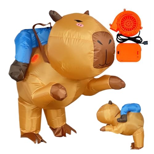 Uhngw Aufblasbare Kostüme für Erwachsene | Halloween Wasserschwein Aufblasbarer Anzug | Karneval Party Maskerade Umzug Verkleidung Zubehör Für Kinder Erwachsene Mädchen Uhngw Aufblasbare Kostüme für Erwachsene | Halloween Wasserschwein Aufblasbarer Anzug | Karneval Party Maskerade Umzug Verkleidung Zubehör Für Kinder Erwachsene Mädchen von Uhngw