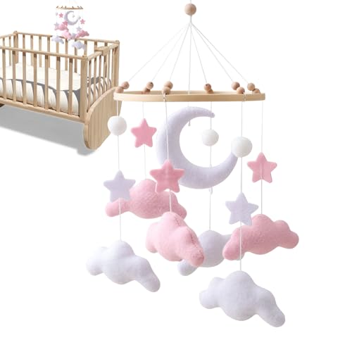 Uhngw Beistellbett Spielzeug Fürs Kinderzimmer,Wolken Spielbogen Für Stubenwagen - Beruhigendes Filz Spielzeug Dekoration Für Kinderzimmer Mädchen Bettseite Uhngw Beistellbett Spielzeug Fürs Kinderzimmer,Wolken Spielbogen Für Stubenwagen - Beruhigendes Filz Spielzeug Dekoration Für Kinderzimmer Mädchen Bettseite von Uhngw