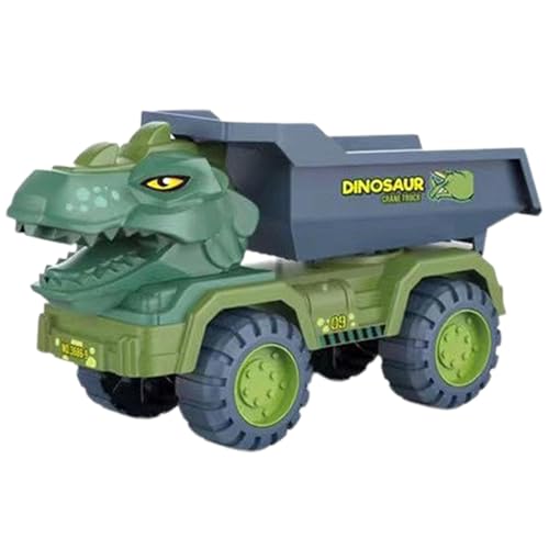 Uhngw Dinosaurier-Transportträger-LKW,Dinosaurier-Technikfahrzeug,Fahrzeug-Dinosaurier-Technik-Transportspielzeug - Tiertransporter-LKW-Transportspielzeug für und Kleinkinder von Uhngw