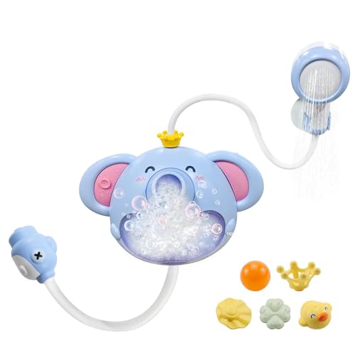 Uhngw Elefanten Duschkopf Für Babys - Badewannenspielzeug Blasenmaschine - Elektrischer Elefanten Badesprayer Zur Garten- Und Spielzeit Für Kinder Uhngw Elefanten Duschkopf Für Babys - Badewannenspielzeug Blasenmaschine - Elektrischer Elefanten Badesprayer Zur Garten- Und Spielzeit Für Kinder von Uhngw