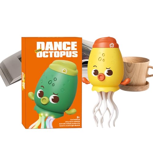 Uhngw Elektrischer Tanzspaß - Elektrische Tanzende Krake Mit Musik,Hindernisvermeidung Sensor Beruhigende Tierfigur Für Kindergarten Weihnachten Ostern Boden-Aktivspielzeug Uhngw Elektrischer Tanzspaß - Elektrische Tanzende Krake Mit Musik,Hindernisvermeidung Sensor Beruhigende Tierfigur Für Kindergarten Weihnachten Ostern Boden-Aktivspielzeug von Uhngw