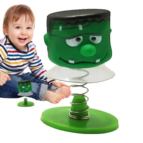 Uhngw Halloween Jumping Popper Spring Toys,Halloween Jumping Toys,Frühlingswerfer-Spielzeug für Kinder | Spring Launchers Gatherings Gastgeschenke für Kleinkinder, Mädchen, Familie und Freunde von Uhngw