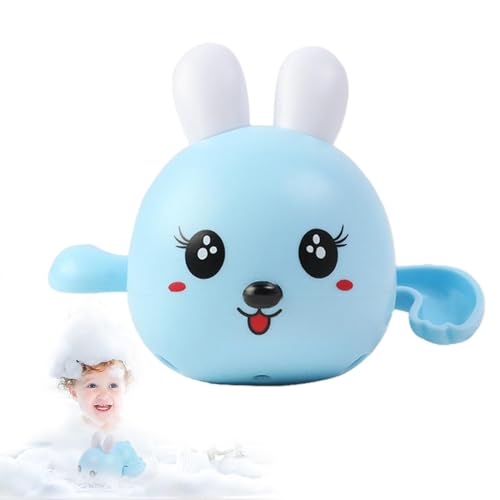 Uhngw Kinderbadespielzeug,Kaninchen-Badespielzeug | Clockwork Cute Bunny Badewannenspielzeug,Schöne Kinder-Duschwanne, Wasserspielzeug für -Mädchen-Badezimmer, kein Strom erforderlich von Uhngw