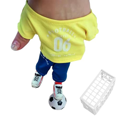 Uhngw Lustiges Finger-Fußballspiel-Set, Kinder-Finger-Fußballspiel - Lustiges Fußballspiel-Finger-Set-Spielzeug - Kinder-Fingerschuhe, Brettspiel, Spielzeug für Kinder, Kleinkinder, Mädchen, Freunde von Uhngw