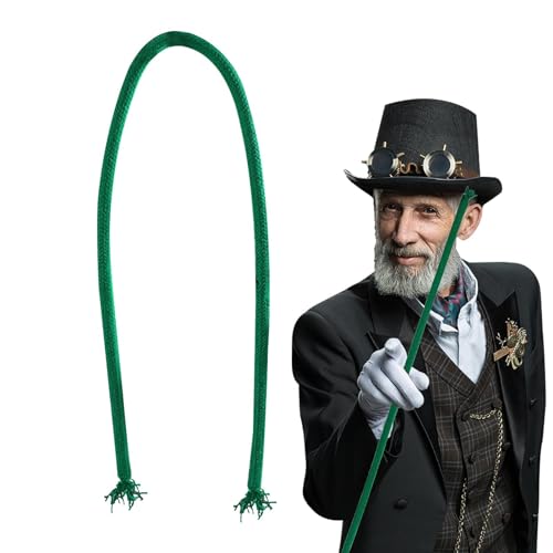 Uhngw Magic Rope | Flexibles Comedy-Bühnen-Seil, magische Requisite, lustiges Seil, Zaubertricks für Bühnenauftritte, jährliche , einfach zu machende Zaubershows von Uhngw