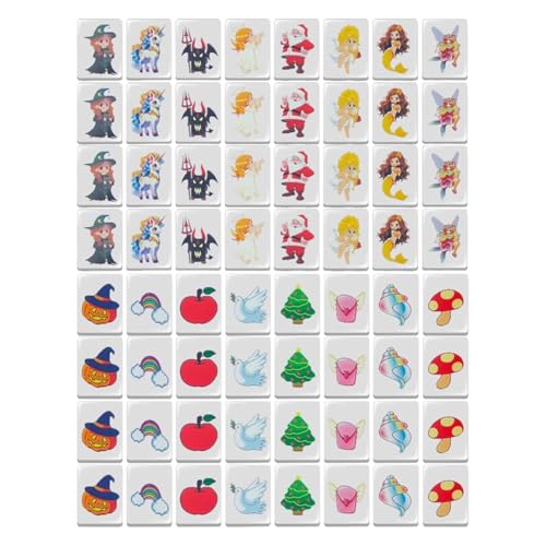 Uhngw Mahjong Spielbausteine | Reise Mahjong Spielsteine Set Tragbar,1 Set Familienspiel Für Kinder Mädchen Erwachsene Zuhause Geburtstag Reisen Drinnen Draußen Uhngw Mahjong Spielbausteine | Reise Mahjong Spielsteine Set Tragbar,1 Set Familienspiel Für Kinder Mädchen Erwachsene Zuhause Geburtstag Reisen Drinnen Draußen von Uhngw