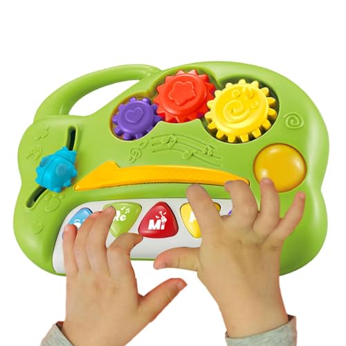 Uhngw Musikspielzeug für Kleinkinder,Musikspielzeug für Kinder - Interaktives Lernspielzeug für Kinder,Lernspielzeug für Kinder, Reisespielzeug, sensorisches Vorschulspielzeug für Kinder im Alter von von Uhngw