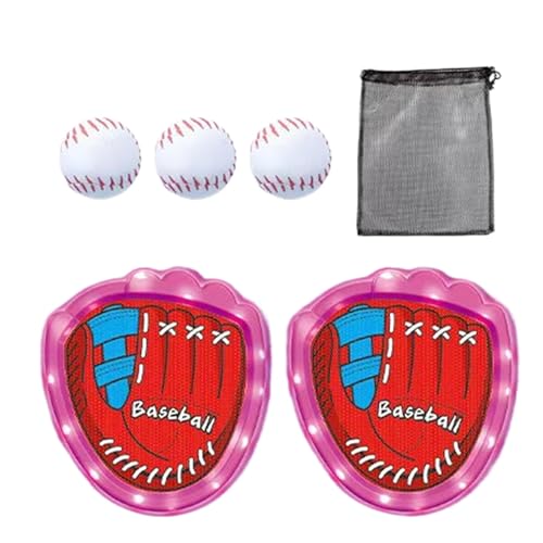 Uhngw Paddle Ball Toss and Catch, Fangballspiel,Ballfangspiele Paddel | Wurf- und Fang-Paddelball-Fangspiele, Paddle-Ball-Fang-Set-Spiele, lustige Eltern-Kind-Interaktion, interaktives Kinderspielzeug von Uhngw