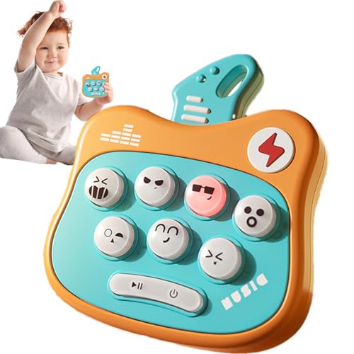 Uhngw Push-Bubble-Spiel, elektrisches Push-Spiel - Lernspielzeug zum schnellen Schieben in der Hand mit Musik | Verbessern Sie die Konzentration, entspannendes Musikspielzeug für Jungen und Mädchen von Uhngw