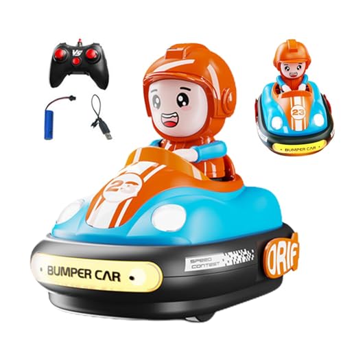 Uhngw RC-Auto, ferngesteuertes Auto | Tragbares ferngesteuertes Autoscooter-Spielzeug | Battle Car Toys, RC-Autoscooter für Kleinkinder, Kinder-Rennauto für Kinder, und Mädchen von Uhngw