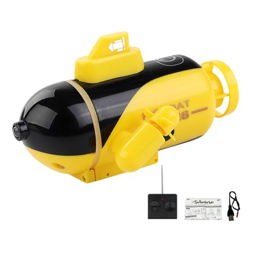 Uhngw RC-Boote für Kinder,Ferngesteuertes Boot für Kinder - Modell Elektronisches Wasserspielzeugboot,Wasserabweisendes, über USB wiederaufladbares Poolspielzeug für Kinder und Erwachsene für von Uhngw