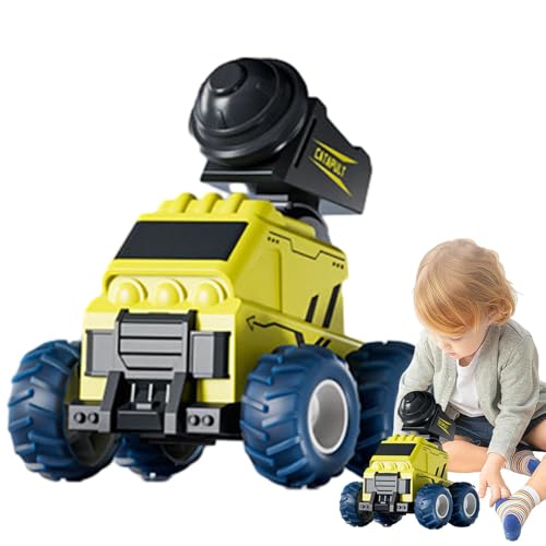 Uhngw Rückziehauto für Kleinkinder, Autospielzeug mit Reibungskraft, Truck Toys Rückziehauto, Reibungsbetriebenes Autospielzeug, Lernspiele, kleines Auto, Lernspielzeug, technisches Fahrzeug für von Uhngw