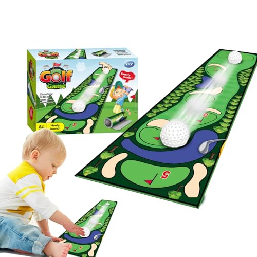 Uhngw Tabletop-Golfspiel, Tabletop-Curling-Spiel - Tisch-Bowlingspiel | Kreatives Tisch-Bowlingspiel für Kinder, kleines Tischgolfspiel für die Heimparty von Uhngw