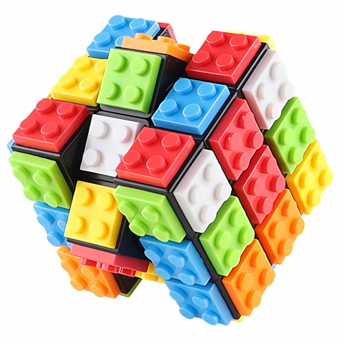 Zauberwürfel 3x3 Speed Magic Cube 3D Puzzle Anti Stress Toller Würfel Brick Cube Für Kinder Erwachsene Magischer Würfel Spielzeug Geschenke（Schwarz） von UiDor