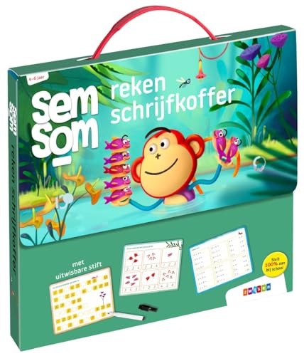 Semsom reken schrijfkoffer von Uitgeverij Zwijsen