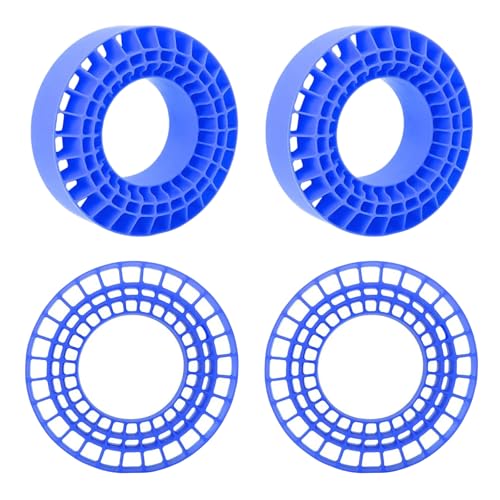 Uitndvyte 4 Teile/Satz Weiche Silikon Gummi Reifen Einsätze Für 1/10 Fernbedienung Crawler 1 9 Fernbedienung Spielzeug Auto Reifen von Uitndvyte