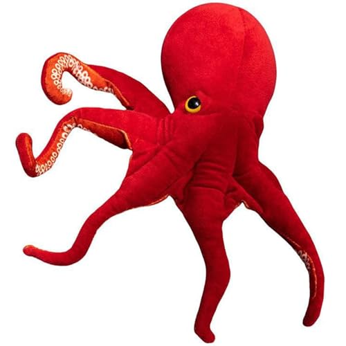 Uixxducc Kuscheltier Oktopus Plüschtier Plüsch Stofftier Krake,Weich Bequem Plüsch Kissen Neugeborenes Baby Lustiges Plüsch Puppe Spielzeug Geschenk für Kinder (40cm) von Uixxducc