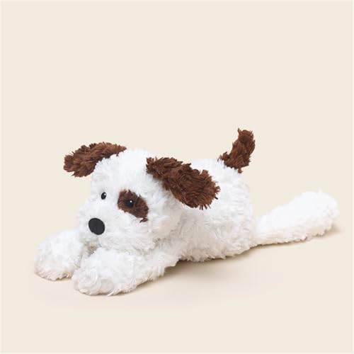 Uixxducc Kuscheltier Plüschtier Niedlich Plush Hund Elefant Fuchs AFFE Stofftier zum Kuscheln und Spielen Kawaii Deko Plushie Geschenke für Kinder (Hund) von Uixxducc