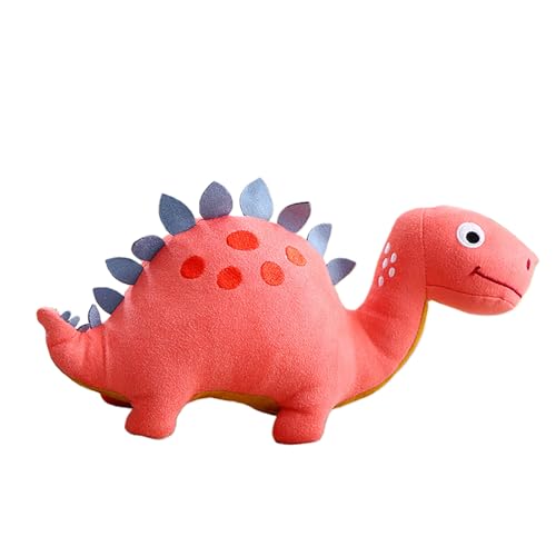 Uixxducc Plüschtier Dinosaurier Kuscheltiere,Dinosaurier Plüschtier Spielzeug Plüsch Dinosaurier Stofftier Kinder Spielzeug Geschenk (Rot) von Uixxducc