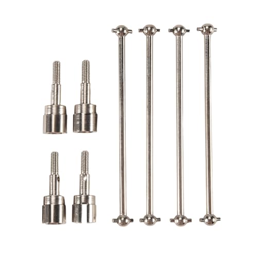 Ujjdwiurgh 08029 Dogbones 89,5 Mm & Achs Schenkel 02033 Antriebs Welle f¨¹r 1/10 Redcat Auto Truck Silber Ujjdwiurgh 08029 Dogbones 89,5 Mm & Achs Schenkel 02033 Antriebs Welle f¨¹r 1/10 Redcat Auto Truck Silber von Ujjdwiurgh