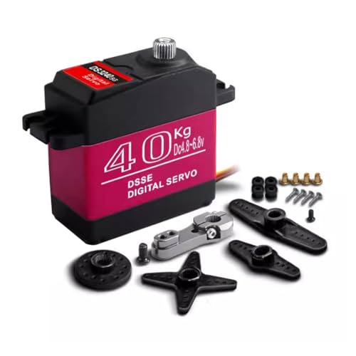 Ujjdwiurgh Wasserdichtes Servo 40 Kg Hochmoment-Metallgetriebe-Digitalservo f¨¹r 1:8/1:10/1:12 RC-Auto-Roboter 270¡ã Ujjdwiurgh Wasserdichtes Servo 40 Kg Hochmoment-Metallgetriebe-Digitalservo f¨¹r 1:8/1:10/1:12 RC-Auto-Roboter 270¡ã von Ujjdwiurgh