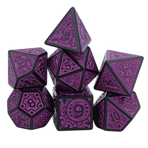 7 Teile/Satz Polyhedral Acryl Würfel Mehrere Gesicht Verschiedene Form Digitale Spiel Würfel Für Club Party Familie Brettspiel Requisiten von Ukbzxcmws