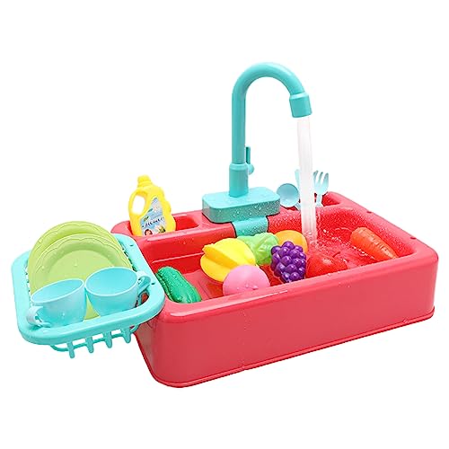 Geschirrspülspielzeug Küchenspielzeug Waschbecken Spielzeug Spielzeug Spülmaschine Spielspielzeug Fließendem Rollenspiel Spielzeug von Ukbzxcmws