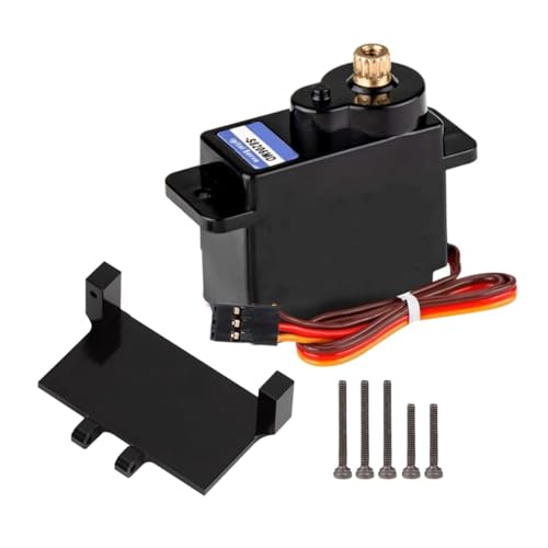 Ukbzxcmws 1:24 Lenkgetriebe Digitale Servos Motor Vollmontage Modellbausätze SCX24 90081 AXI00002 Modellauto Spielzeug von Ukbzxcmws