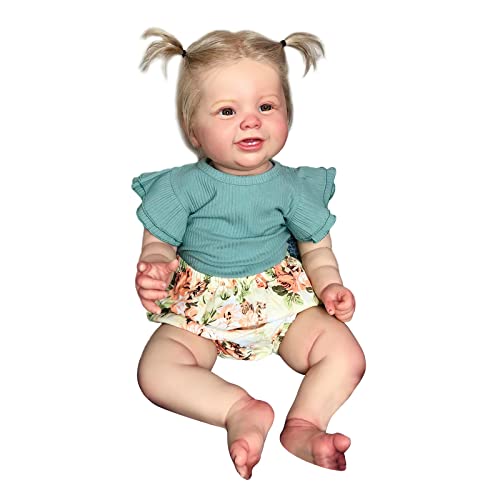 Ukbzxcmws 3D 61 cm Neugeborene Fertiggestellt Spielzeug Zubehör Babyzimmer Dekoration Gefäß von Ukbzxcmws