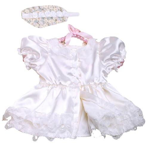 Ukbzxcmws Fotografie Outfit Baby Mädchen Overall Rock Baby Fotografie Requisiten Spitze Strampler Prinzessin Kostüm & Kopfbedeckung Baby Mädchen Prinzessin Kostüm von Ukbzxcmws