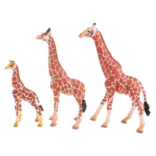 Ukbzxcmws Interaktive Giraffenmodelle Lernspielzeug Tragbar Pädagogisch Realistisch Dschungelwelt von Ukbzxcmws