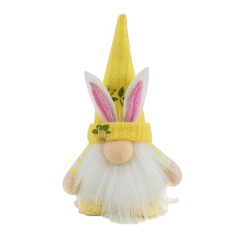 Ukbzxcmws Ostern Ohren Gesicht Puppen Ostern Desktop Dekoration Plüschtiere Zwerge Spielzeug Home Ornament Ostern von Ukbzxcmws