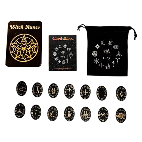 Ukbzxcmws Witch Decors Witch Home Decors Set Meditationen Holzsteine ​​Set Hexe Holzsteine ​​Set von Ukbzxcmws