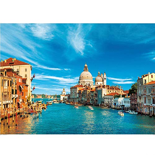 1000 Stück Puzzle - Venice - Erwachsene Teenager Kinder Puzzle Großes Puzzle Spielzeug Geschenk Pädagogisch Intellektuell Dekomprimieren Spaß Familienspiel von Ulalaza