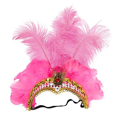 Karneval Feather Headpiece Showgirl Stirnband Roaring 20er Jahre 1920er Jahre Flapper Head Band Vintage Gatsby Party Zubehör Karneval Feather Headpiece Showgirl Stirnband Roaring 20er Jahre 1920er Jahre Flapper Head Band Vintage Gatsby Party Zubehör von Ulalaza