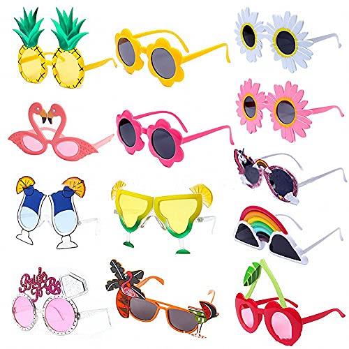Ulalaza 13 STÜCKE Party Sonnenbrille Hawaiian Lustige Brille für Sommer Luau Party Supplies Spaß Sommer Tropical Kostüm Requisiten Kinder Party Favors Strand Motto Party Supplies Dekoration Ulalaza 13 STÜCKE Party Sonnenbrille Hawaiian Lustige Brille für Sommer Luau Party Supplies Spaß Sommer Tropical Kostüm Requisiten Kinder Party Favors Strand Motto Party Supplies Dekoration von Ulalaza