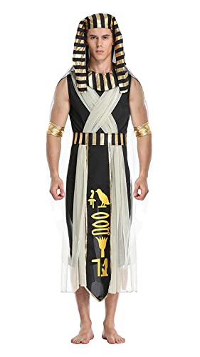 Ulalaza Cosplay-Kostüm für Damen, Cleopatra, griechische Göttin, antike römische Kriegerin, Uniform-Outfit für Halloween-Party von Ulalaza