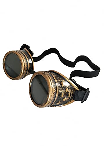 Ulalaza Vintage Steampunk Brille Brille viktorianischen Retro Cyberpunk Gothic Cosplay von Ulalaza