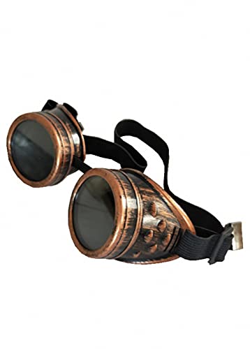 Ulalaza Vintage Steampunk Brille Brille viktorianischen Retro Cyberpunk Gothic Cosplay von Ulalaza