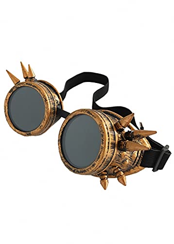 Ulalaza Vintage Steampunk Brille Brille viktorianischen Retro Cyberpunk Gothic Cosplay Ulalaza Vintage Steampunk Brille Brille viktorianischen Retro Cyberpunk Gothic Cosplay von Ulalaza