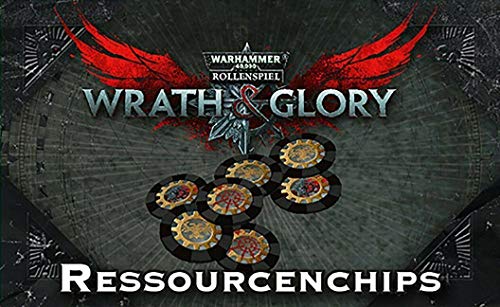 WH40K Wrath & Glory - Ressourcenchips: Warhammer 40.000 Rollenspiel von Ulisses Spiel & Medien