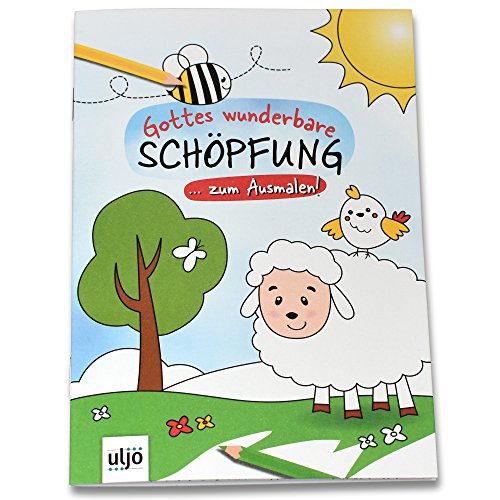 Uljö °°Malbuch Gottes wunderbare Schöpfung von Uljö