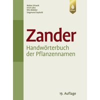 Zander. Handwörterbuch der Pflanzennamen von Ulmer Eugen Verlag